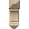 Ekena Millwork Legacy Arts and Crafts Rough Sawn Bracket w/ Offset Brace, Douglas Fir, 8"W x 18"D x 22"H BKT0806X18X22LEC03RDF - alternate 3